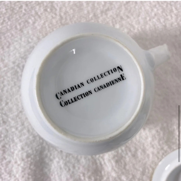 Vintage Canadian Collection Nova Scotia Porcelain Lidded Mug Souvenir Mug - Picture 8 of 16